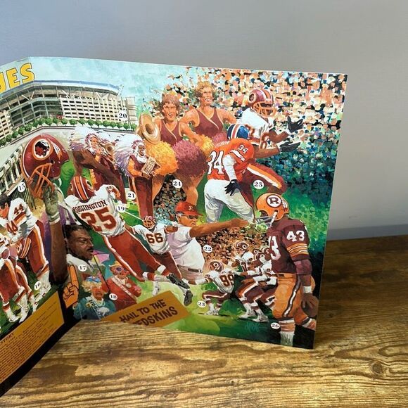 Redskins Greatest Moments in RFK History Poster Gibbs Jurgensen Lombardi - Picture 6 of 10